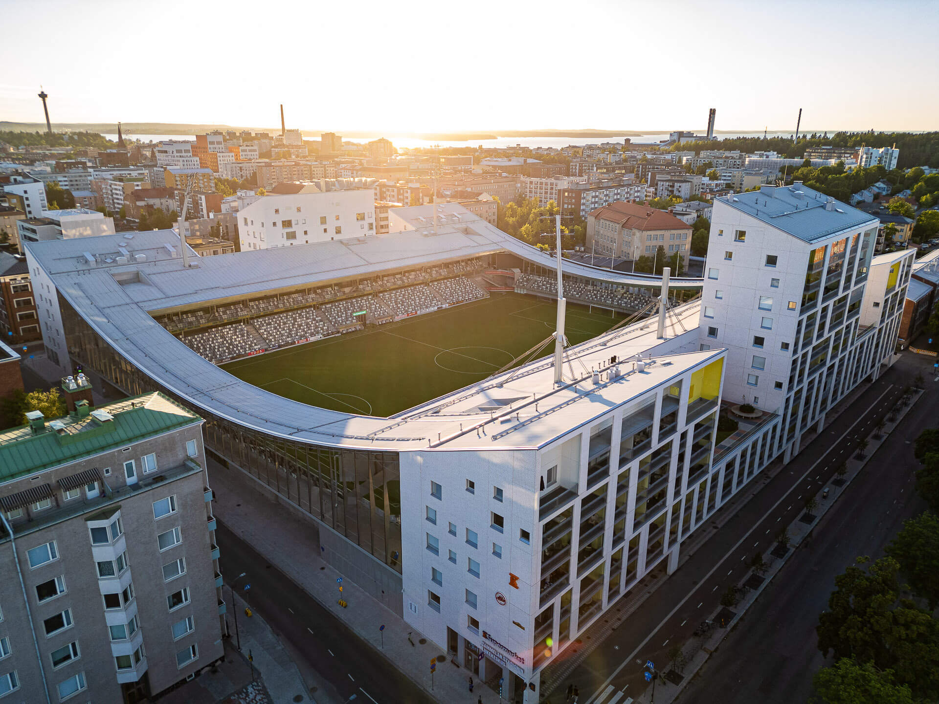 Tammelan stadion, Tampere, ilmakuva