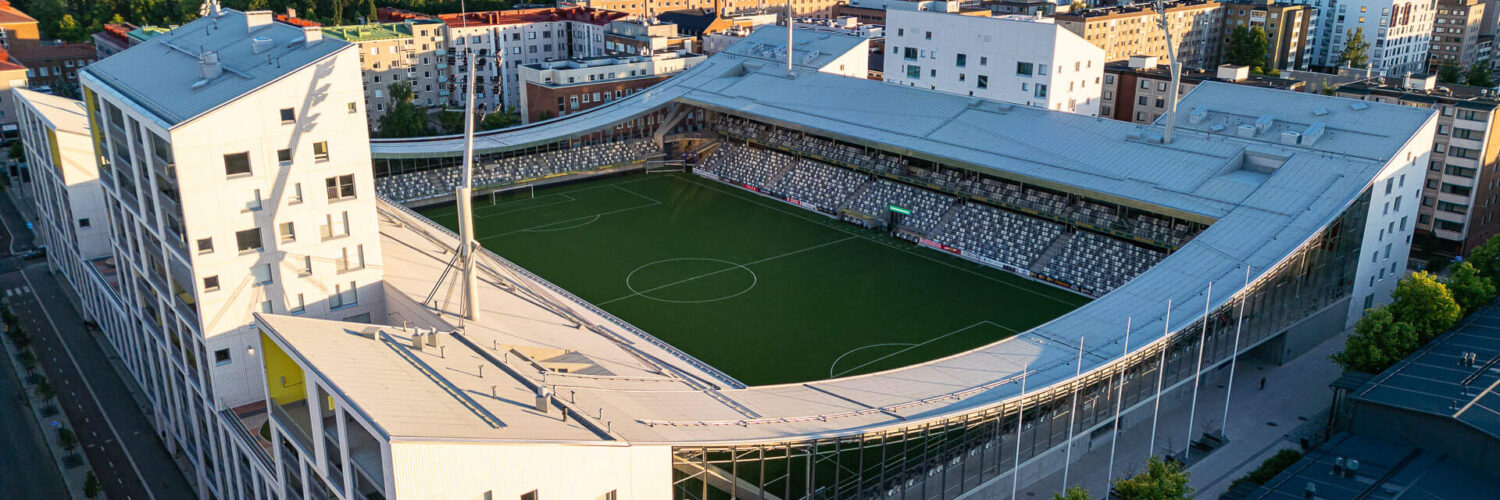 Tammelan stadion, Tampere, ilmakuva