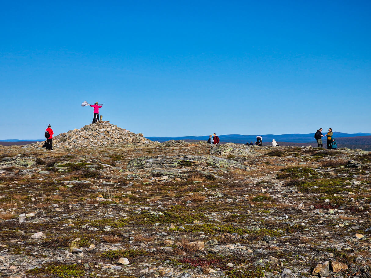 Kiirunapolku, Kiilopää, Saariselkä