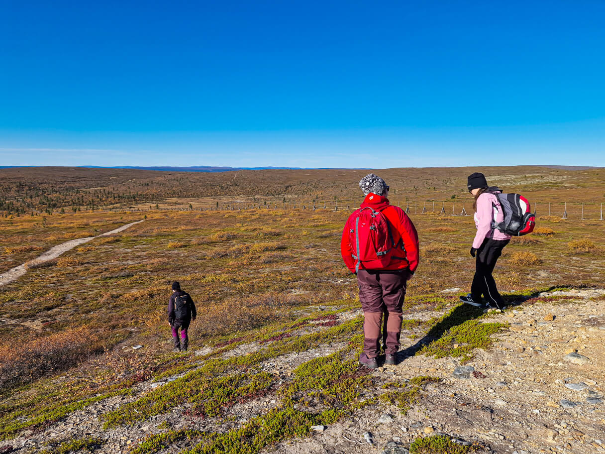 Kiirunapolku, Kiilopää, Saariselkä