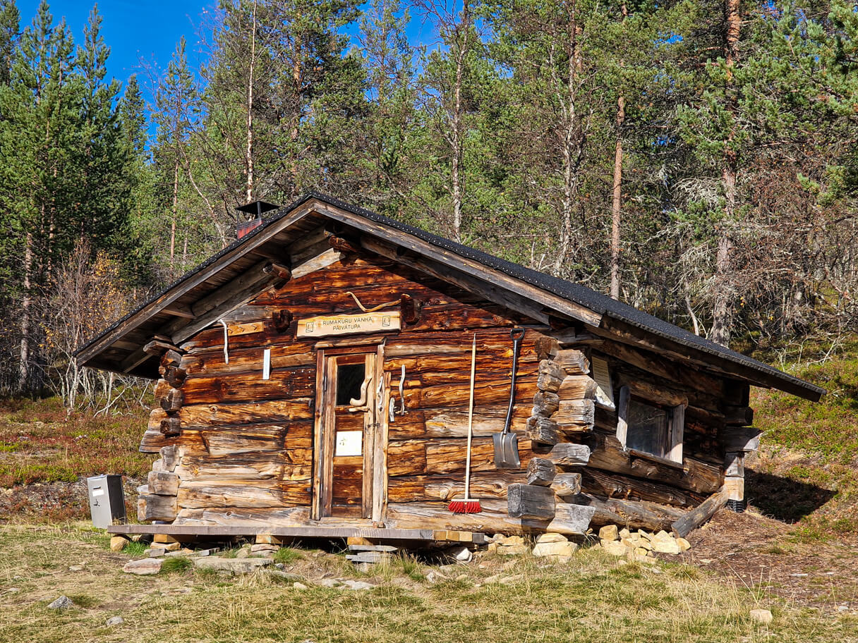 Rumakurun vanha päivätupa.