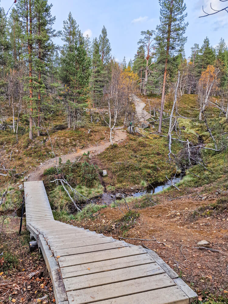 Portaat Saariselällä