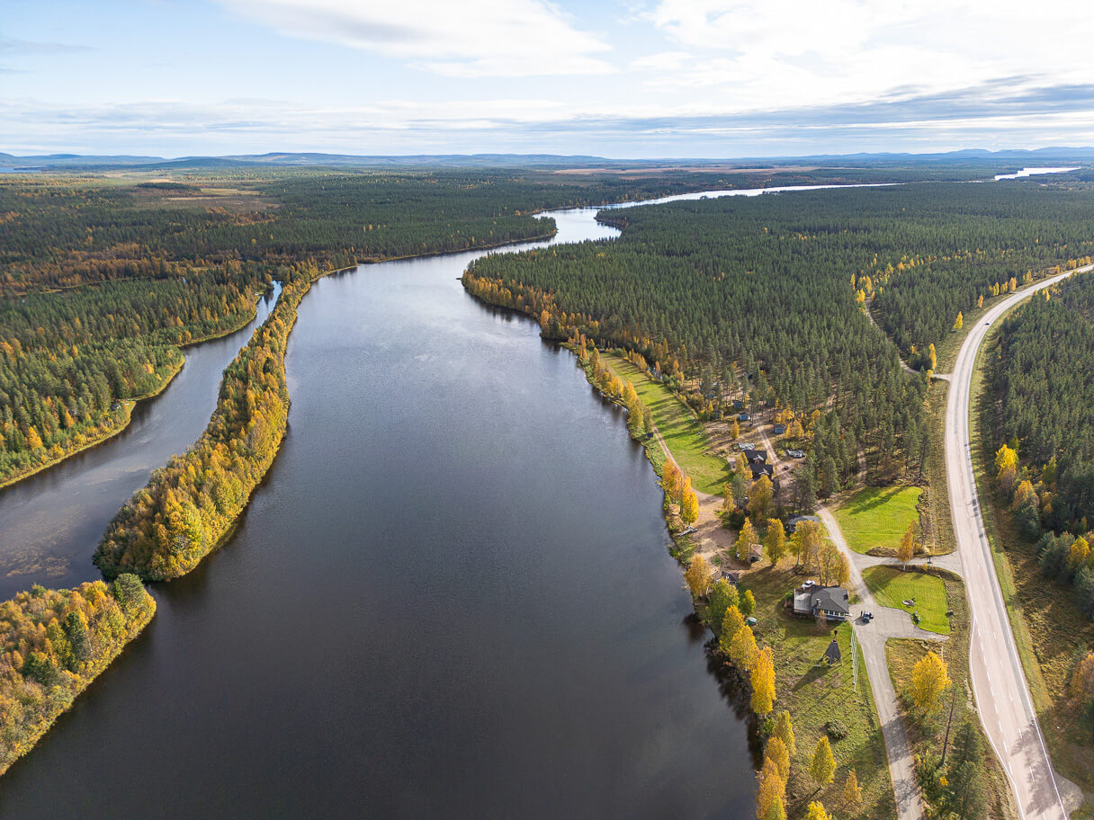 Levähdyspaikka, Sodankylä, ilmakuva